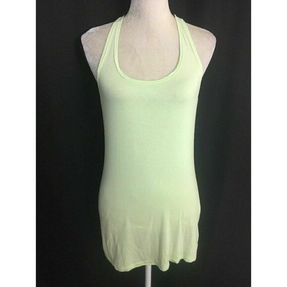 Mike Gonzalez Light Green Scoop Neck tank top - Picture 1 of 6